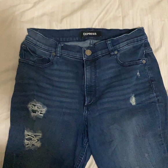 Express Denim High Rise Jeans - Picture 2 of 8